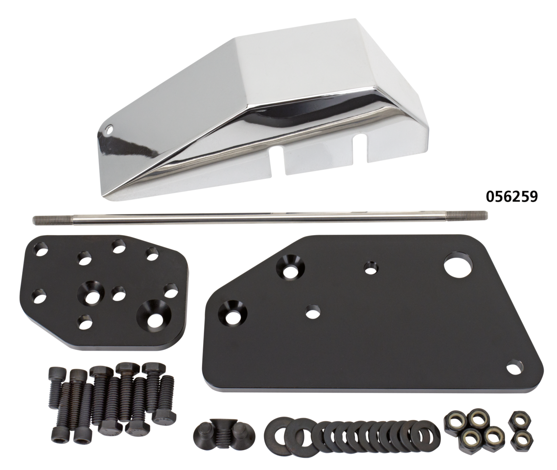 Gzp Black 2" Floorboard Ext.Kit Softail8 Foot Control Extension & Relocation Kit Zodiac Default Title