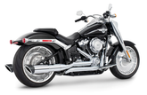 True Duals Slsh Ch/Sclp Bk Flfb Fxbr18 U 2-2 Full Exhaust System Freedom Performance Exhaust Default Title