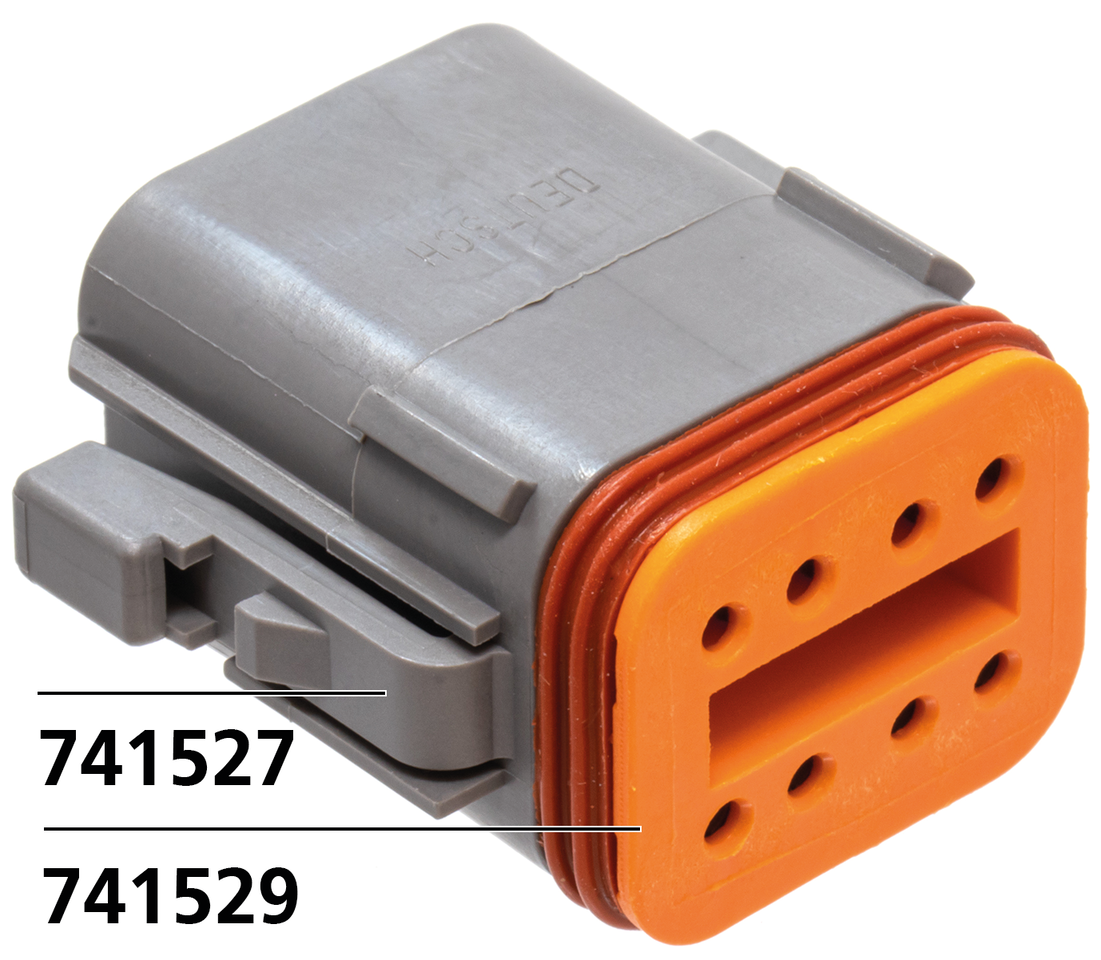 Wedge For 8 Pole Socket Housing Wiring & Connector Deutsch Connectors Default Title