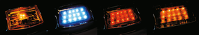 Gzp Chrome Abs Fender Tip Front Amber Le Fender Lights & Ornaments Zodiac