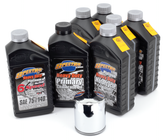 Milwaukee 8 V Syn Super Oil Serv Kit Chro Oil Change and Service Kit Spectro Oils Of America Default Title