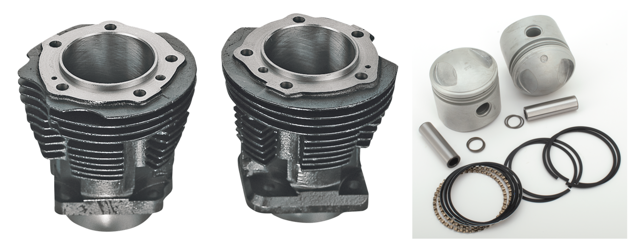 Gzp Cylinderkit Panhead 74ci W/Pistons Piston & Cylinder Zodiac Default Title
