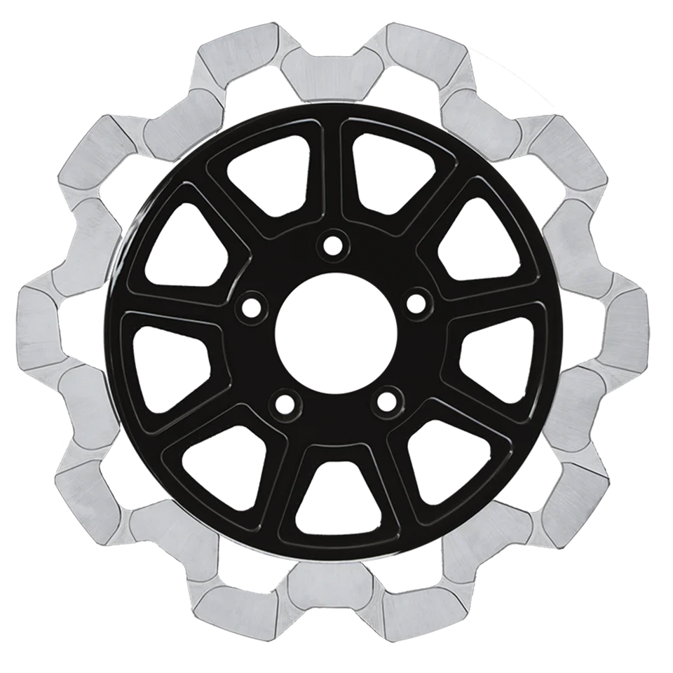 Rr Bow Tie 11.5"X5mm Bl/Mf 9 Spoke Disc Brake Rotors Lyndall Brakes Default Title