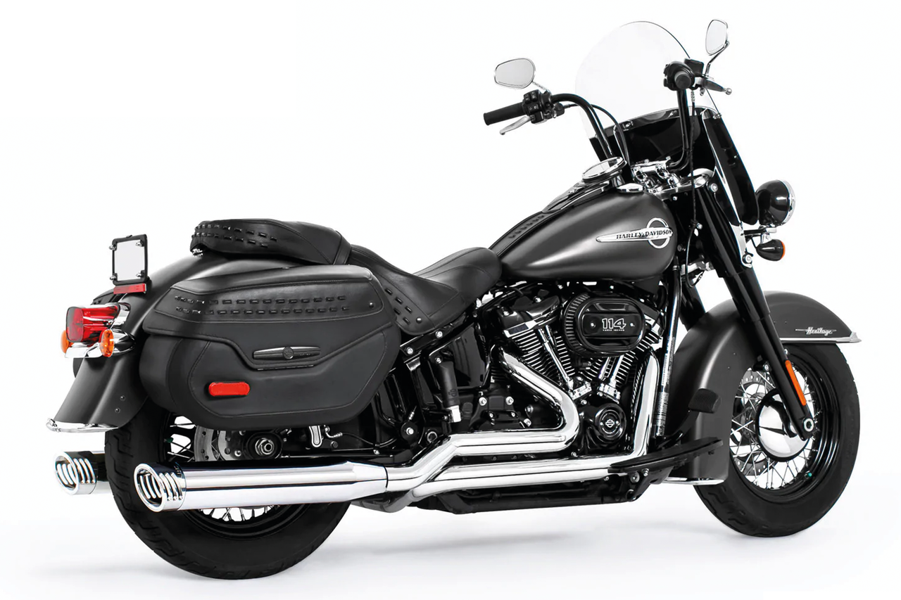 4" Racing True Duals St18 Up Ch/Ch 2-2 Full Exhaust System Freedom Performance Exhaust Default Title