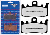 Fr Pads Xtreme Sint. Ra/H21 Up Ftr19 Up Brake Pad Lyndall Brakes Default Title