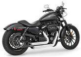 E2 Xl04 06 Indep Staggered Chr/Blk 2-2 Full Exhaust System Thorcat Exhaust Default Title
