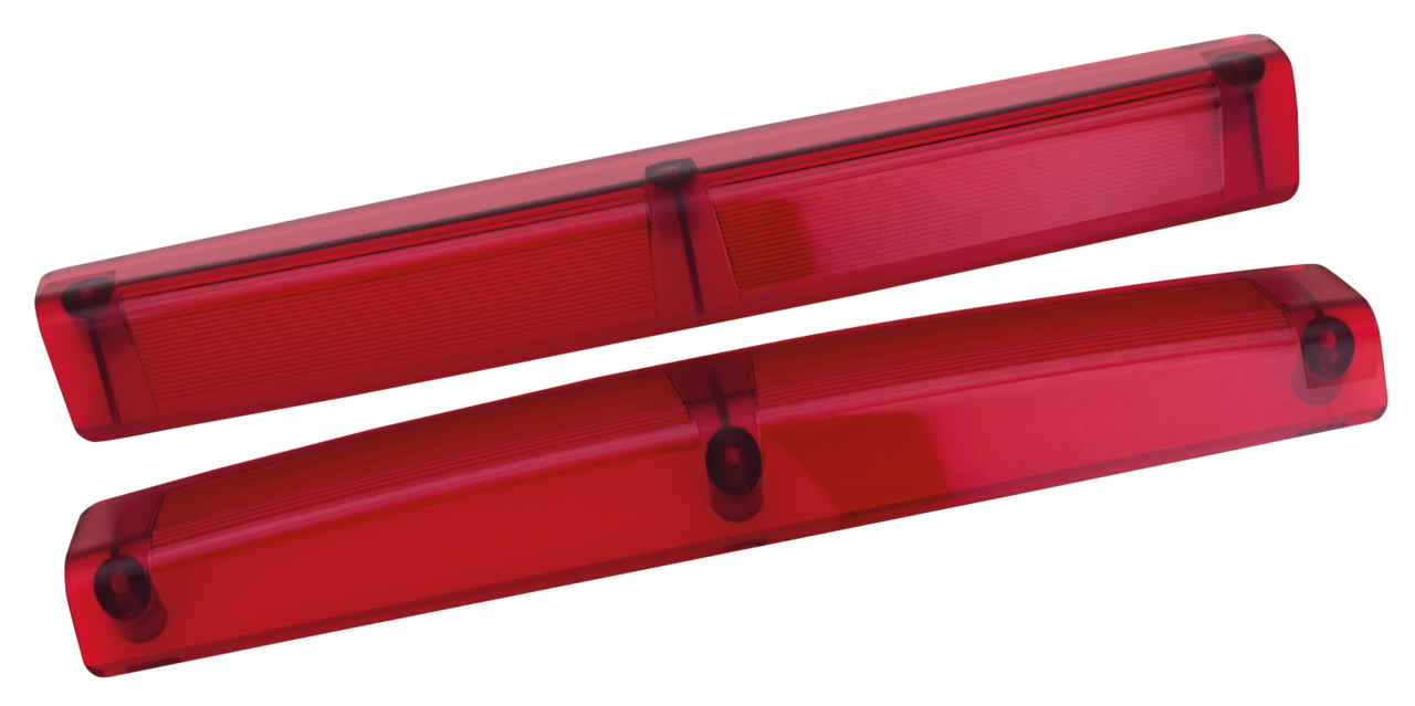 Tour Pak Side Red Markerlamp Lens Set Bagger Baglights V Twin Mfg