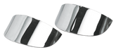 Gzp Turn Signal Visor Chr.Front Flht/S 8 Light Visors Zodiac Default Title