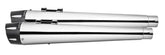 4.5" Combat Slip Ons Chr/Blk Flh/T95 16 Slip-On & Muffler Freedom Performance Exhaust Default Title