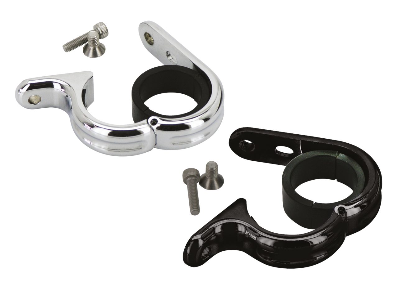 Gzp Chr Uni Clamp Fits 1"+1.25" H/Bar Handlebar Controls Zodiac