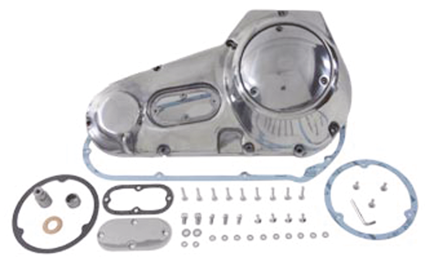 Polished Primary Cover Kit Fl70 84 Primary Cover V Twin Mfg Default Title