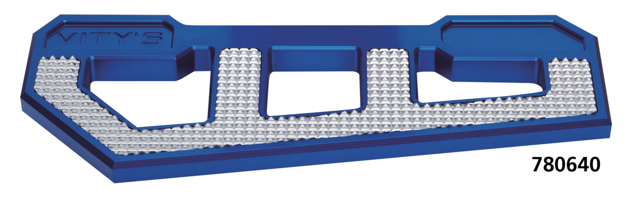 Racing Floorboards Blue W/ Diamond Ice Floorboard Vity's Design Default Title