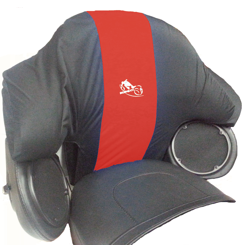 Bikesheath King Tourpak Cover Blk/Red Tour-Pak & Top Case Bikesheath