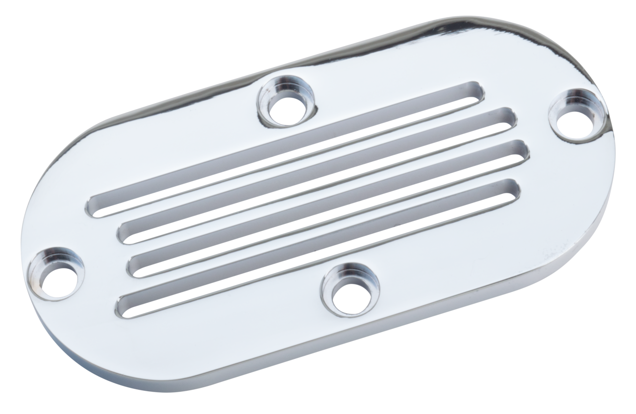 Gzp Vented Chrome Inspection Cover Primary Inspection Cover Zodiac Default Title