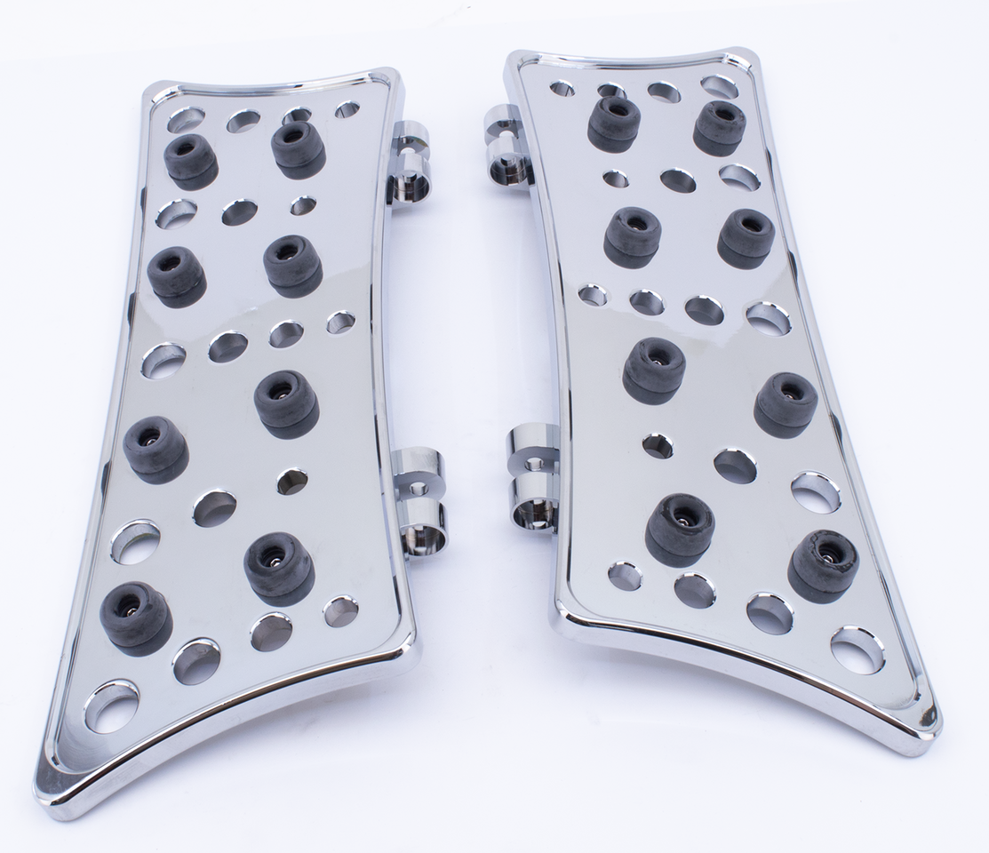 Gzp Chrome Billet Floorboard Kit Flh/T84 Floorboard Zodiac Default Title