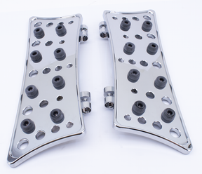 Gzp Chrome Billet Floorboard Kit Flh/T84 Floorboard Zodiac Default Title