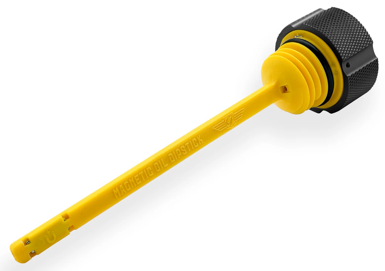 Perf. Dipstick Knurled Black Flh/T17 Up Oil Dipstick Figurati Designs