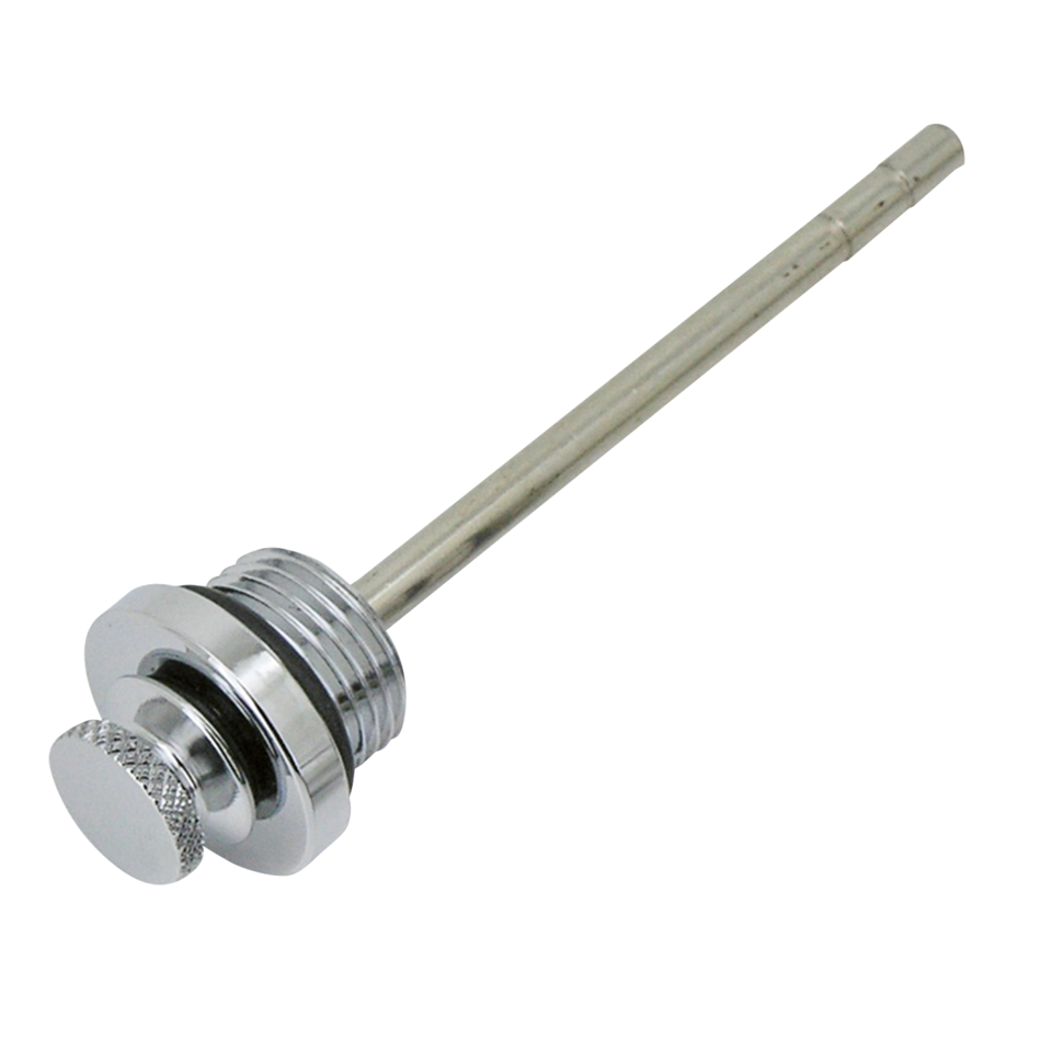 Gzp Transm. Dipstick Bt87 Up Chrome Transmission Parts 5 Speed Big Twin Zodiac Default Title