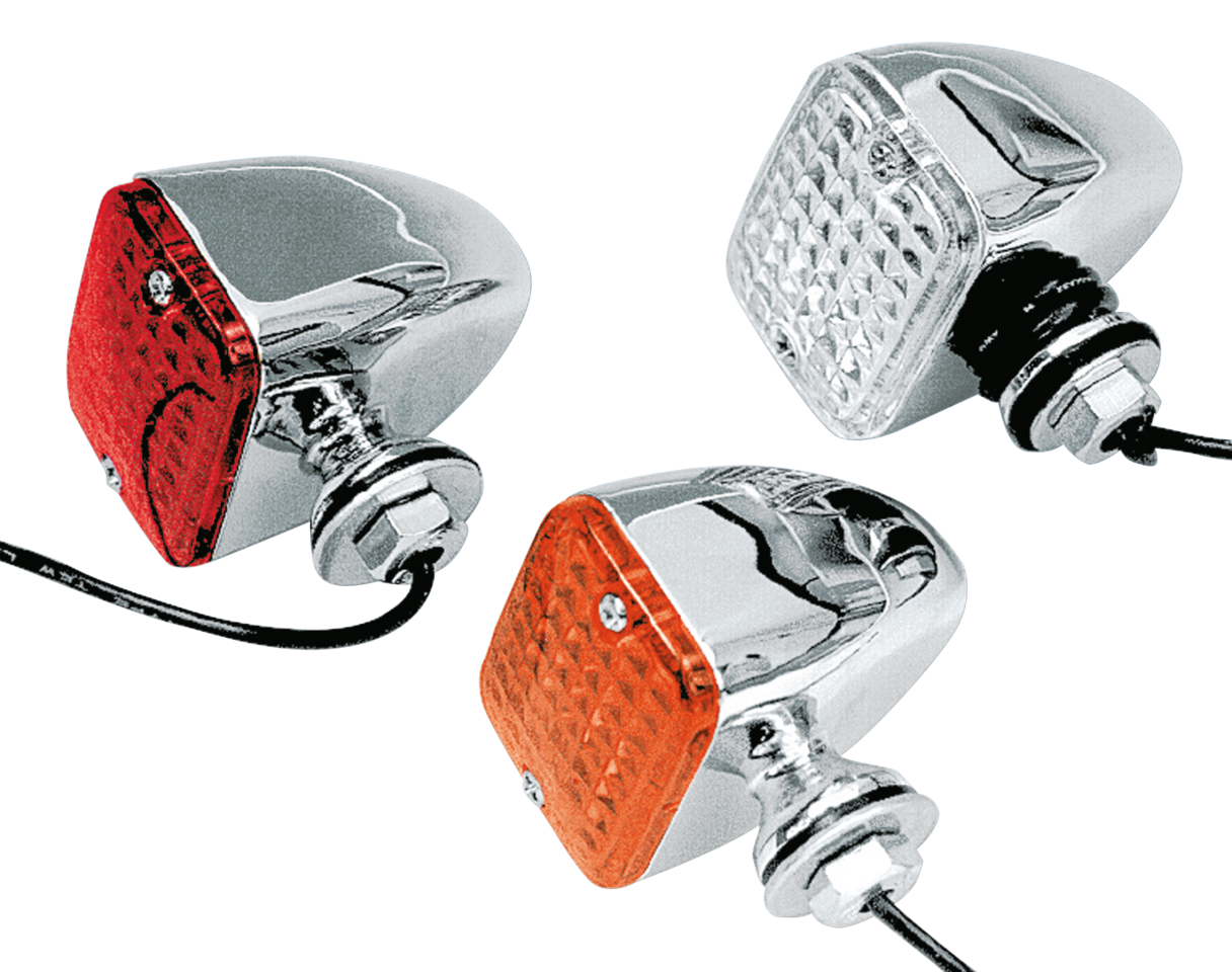 Gzp Mini Running Red Turn Signals & Multi Function Lights Zodiac Default Title