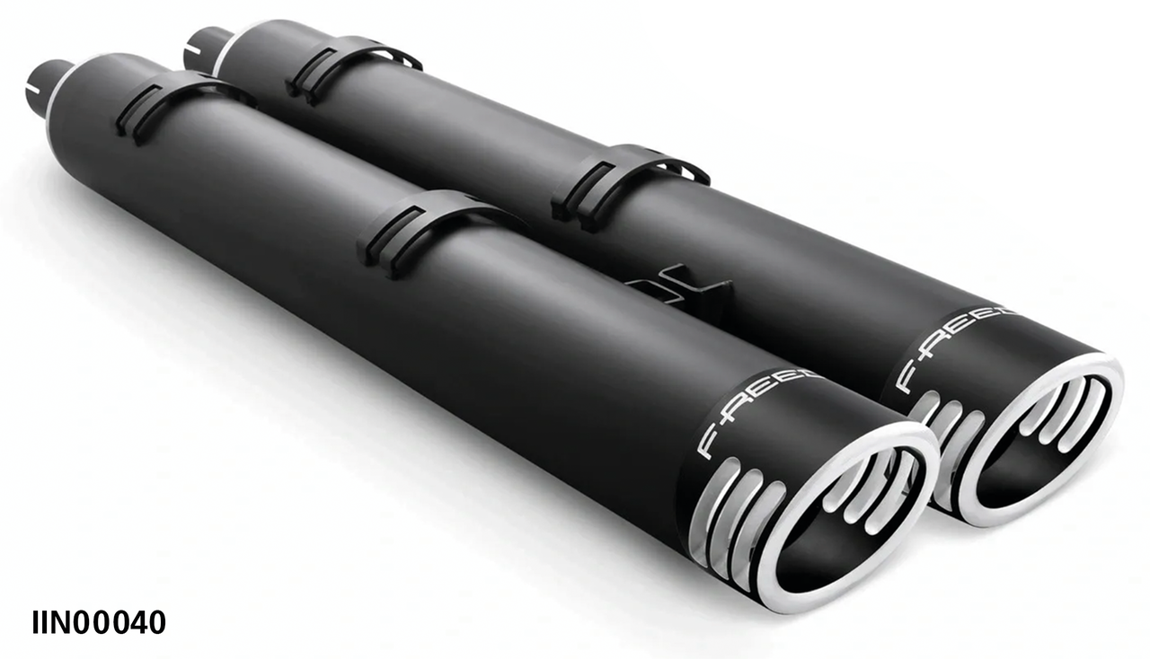 Freedom Racing S/O Blk/Blk Roadm/Chiefta Slip-On & Muffler Freedom Performance Exhaust