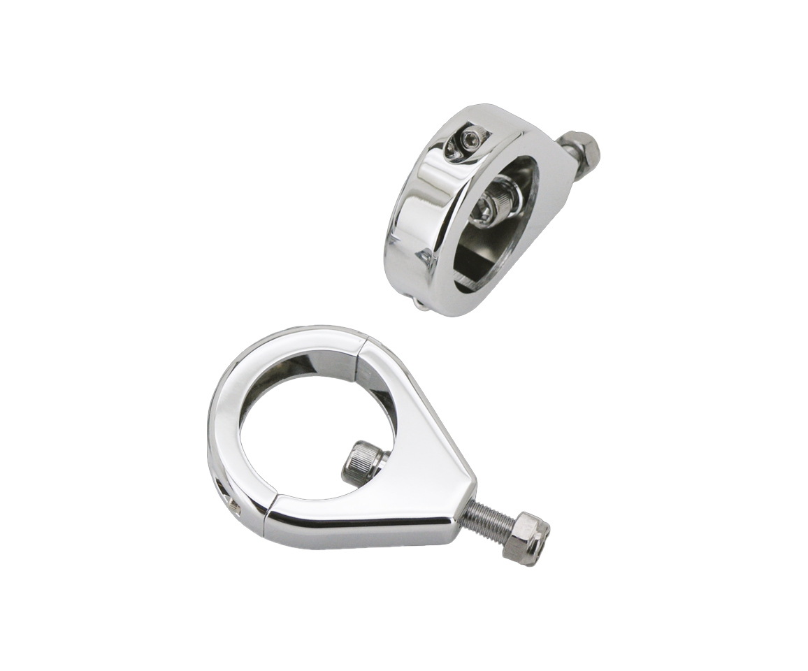Gzp Chr. 41mm Fork Mount Markerlightclam Lighting Mount & Accessory Zodiac Default Title