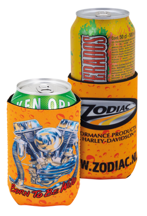 Zodiac Beer Can Holder Panhead Catalog, Promo, Signs & Flags Zodiac