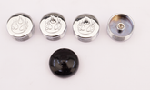 Buttonhead Bolt Cap 3/8" Flame Design Hardware & Fastener Midwest Acorn Nut Company Default Title