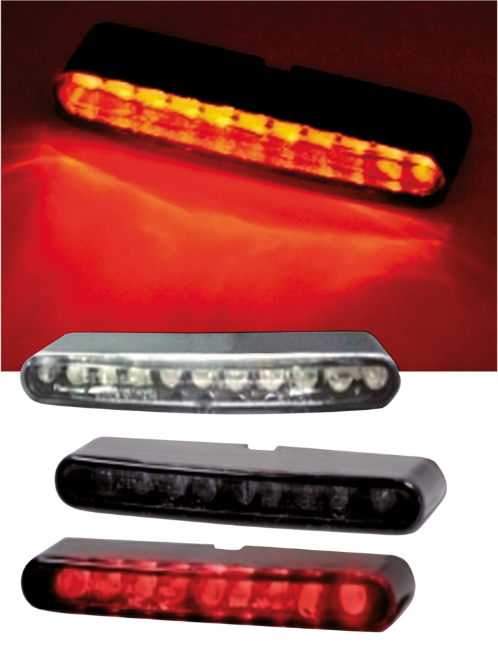 Gzp Aurora Smoked Lens Red Led Tail/Stop Custom Taillights Zodiac