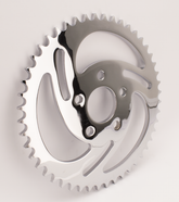 Gzp Chrome Swirled Sprocket 48 T Xl82 85 Sprocket & Pulley Zodiac Default Title