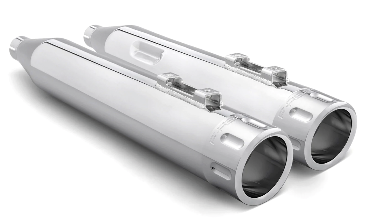 4" Eagle Slip Ons Chr/Chr Flh/T17 Up Slip-On & Muffler Freedom Performance Exhaust Default Title