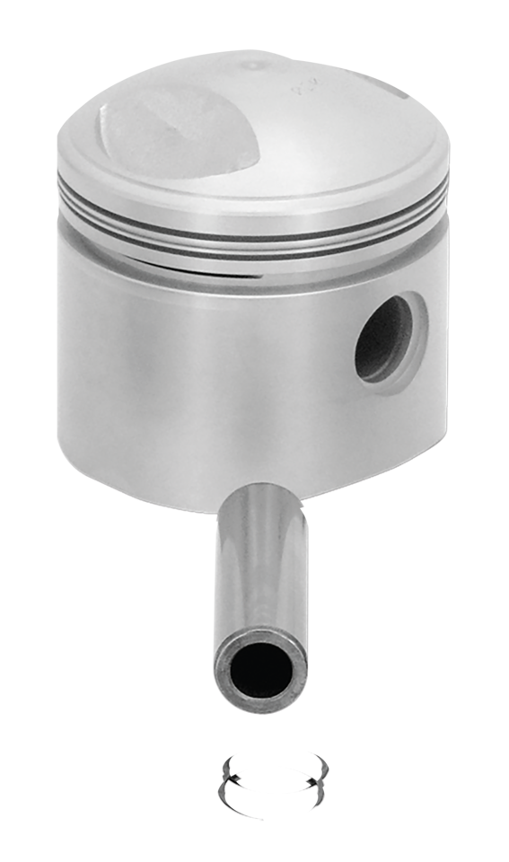 Gzp Piston, Pin & Clips Bt48 77 Std Pistons & Piston Rings Zodiac Default Title