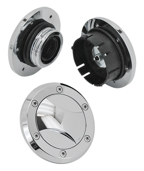 Gzp Stroker Gas Cap L/H Non Vented Flush Mount & Aero Gas Cap Zodiac