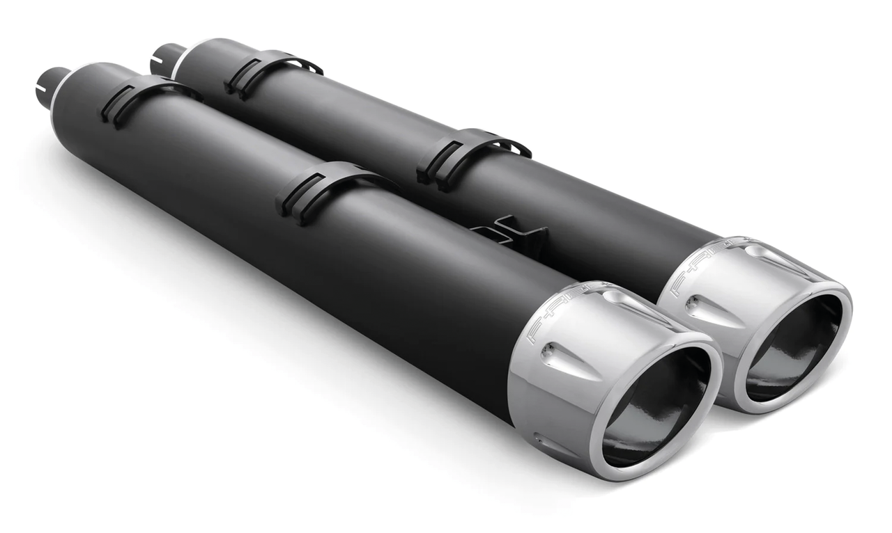 4.5" Combat S/O's Bk/Ch Chlngr20 Slip-On & Muffler Freedom Performance Exhaust Default Title