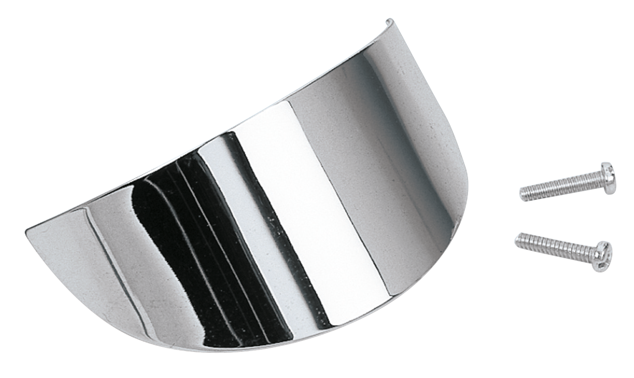 Gzp Turn Signal Visors Chr. Front Flt 88 Turn Signal Visor & Trim Ring Zodiac Default Title