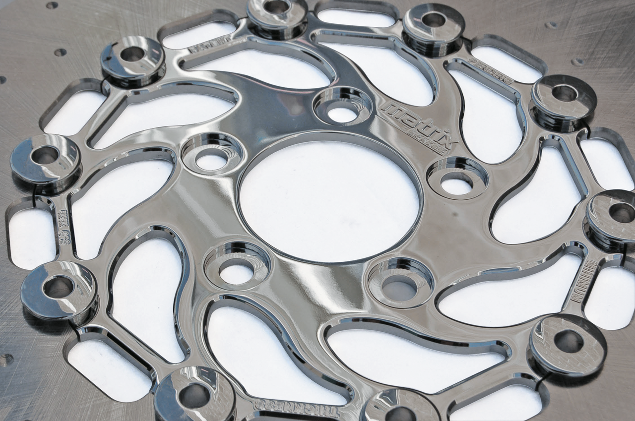 Matrix Brakes Button Set, Polished Brake Rotor Bolt & Hardware Matrix Brakes Default Title