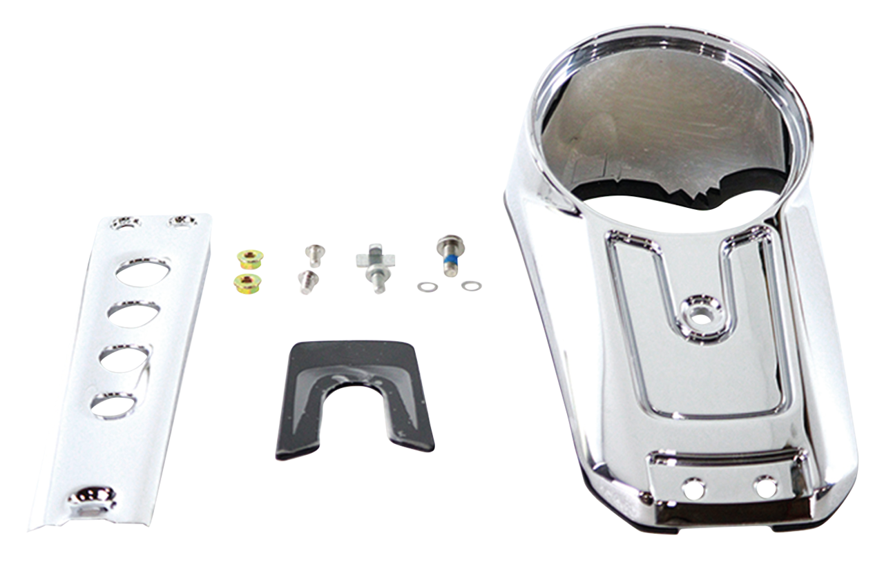 Chrome Dash Panel Kit Flfb18 Up Flsb18 Up Dash Panel & Trim V Twin Mfg Default Title