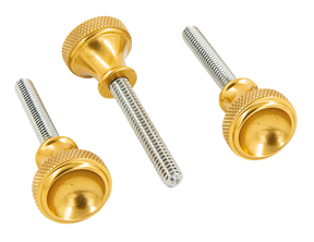 P16 Side Cover Quick Screw Set, Gold - Sportster Side Cover P16 Powerplant Motorcycle Co.