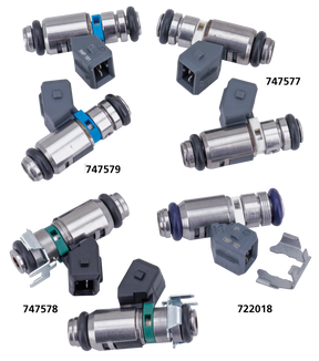 Fuel Injectors, Blue Band, 27706 07 A Fuel Injector Cycle Pro Llc