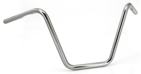 Zcp Chrome Apes 13 1/2" Dimpled One Inch Diameter Handlebars Zodiac