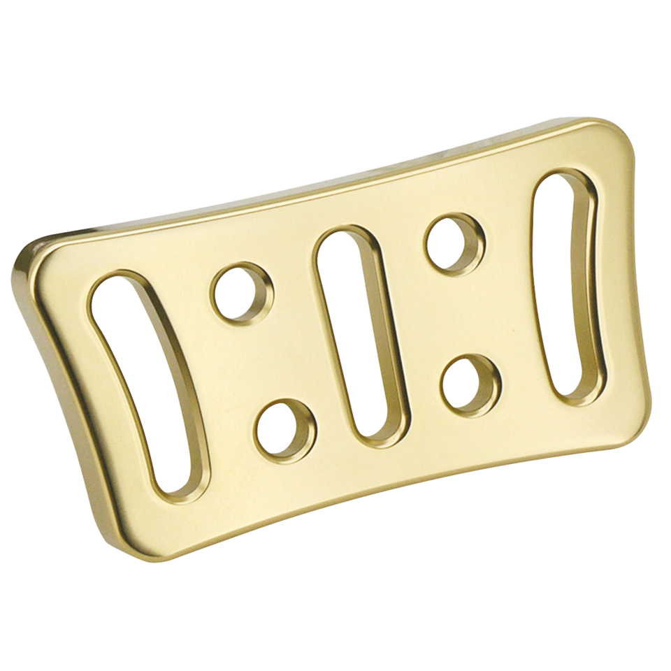 Gzp Bronze Slasher/Holeshot Fl Brakepeda Brake Pedal Pad & Cover Zodiac Default Title