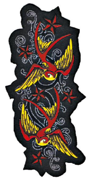 Sparrows Mini 6" X 5" Patch & Pin Lethal Threat Default Title