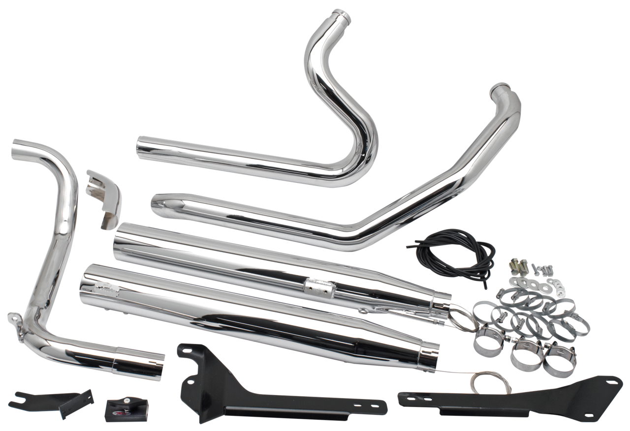 Mcj Royal True Duals St21 24 Chrome 2-2 Full Exhaust System Mcj Default Title