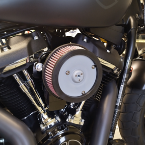 Gzp Chrome Me17 Up Round Hp A/C W/Breath Genuine Zodiac Air Cleaners Zodiac