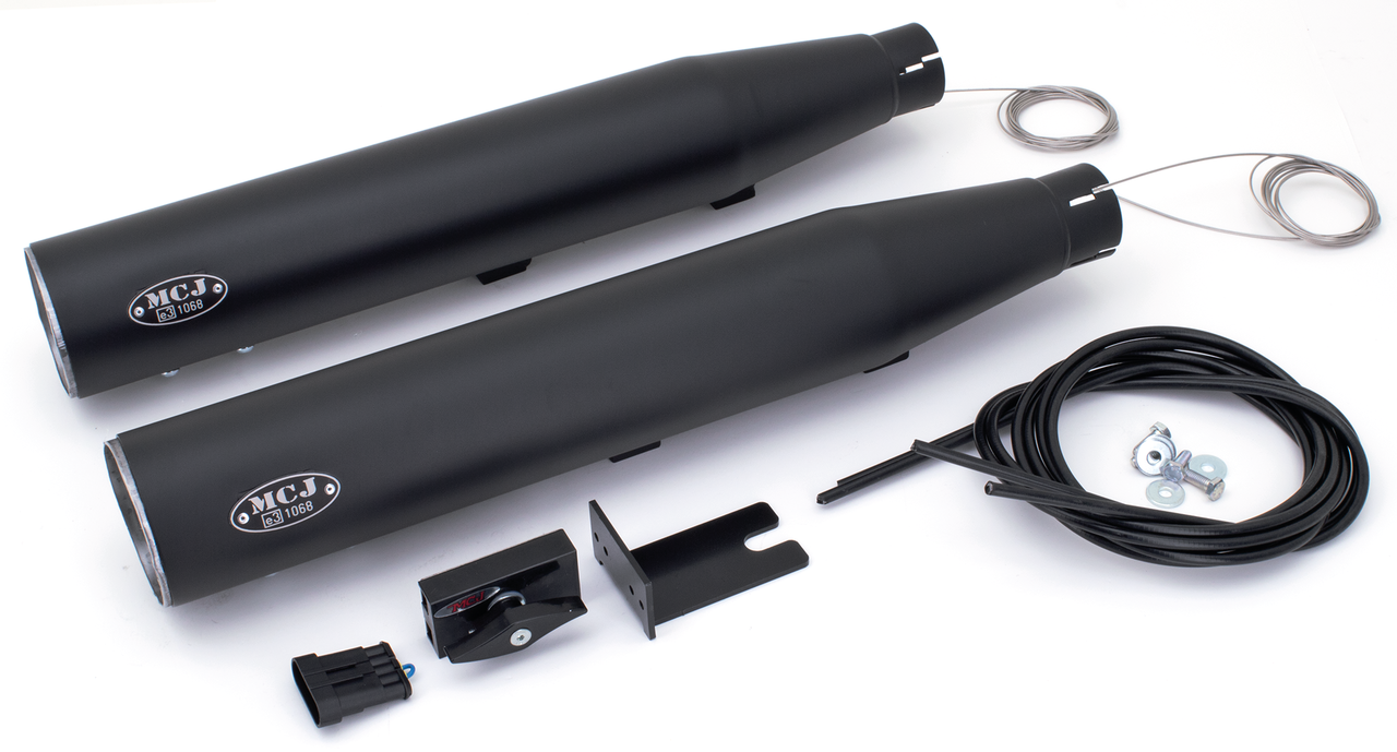 Mcj Royal Slip Ons Fxst06 17 Black Slip-On & Muffler Mcj Default Title