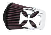 Chrome Crossfire Cover For Xr Kit Air Cleaner Cover Force Motor Products Default Title