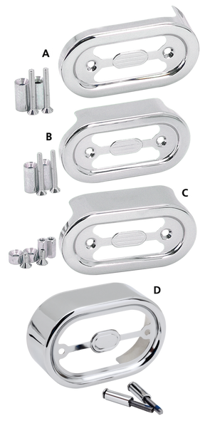Gzp Chrome Regulator Cover F*St89 99 Rectifier/Regulator Brackets Zodiac
