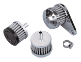 Gzp Crankcase Breather Assembly Chrome Crankvents Zodiac Default Title
