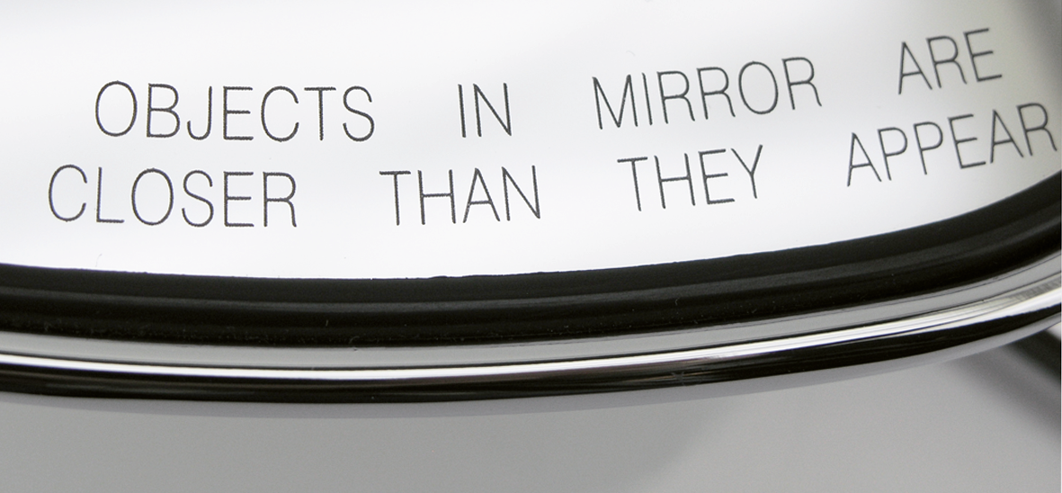 Gzp Chrome Diamondback Mirror Right Stee Mirror & Component Zodiac