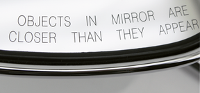 Gzp Chrome Diamondback Mirror Right Stee Mirror & Component Zodiac