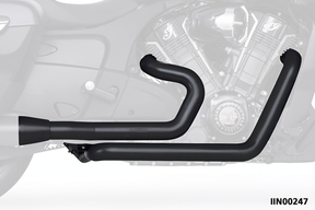 True Dual Headers Bk Ind Challenger20 2-2 Exhaust Header Freedom Performance Exhaust